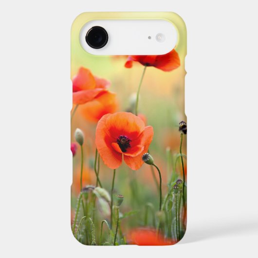 Red Poppy Flowers Case-Mate iPhone Case (Back)