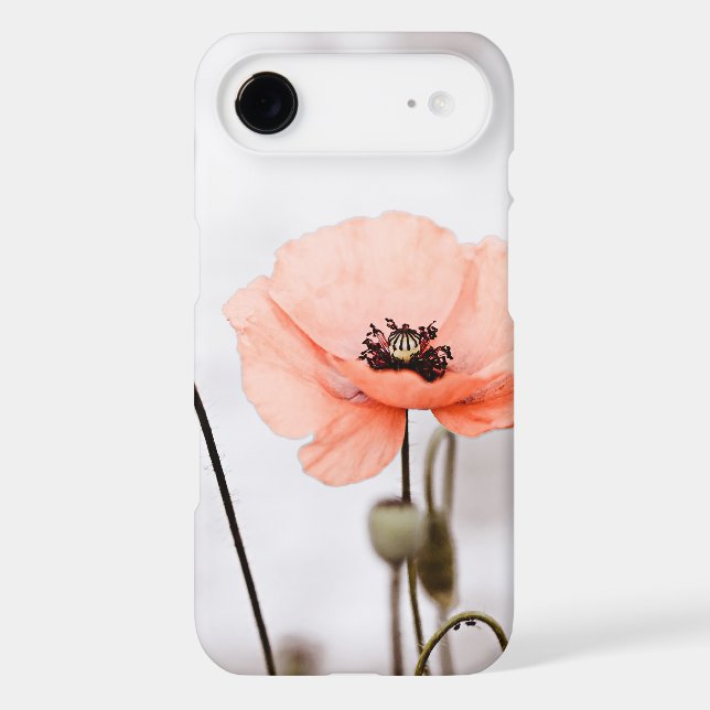 Red Poppy Flowers Case-Mate iPhone Case (Back)