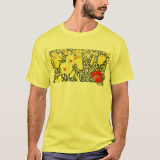 Red poppy in a poppy meadow. T-Shirt