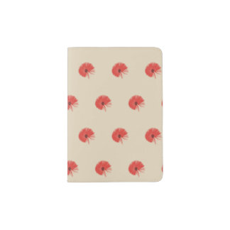 Red Poppy Passport Holder