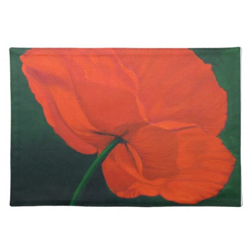Red Poppy Placemats