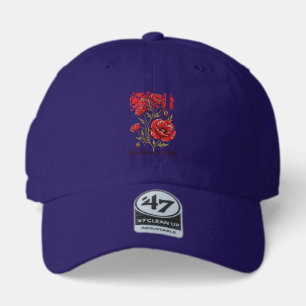 Red Poppy Remember And Honor Vintage Memorial Shir 47 Brand Hat