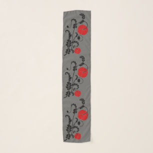 Red Poppy Scarf