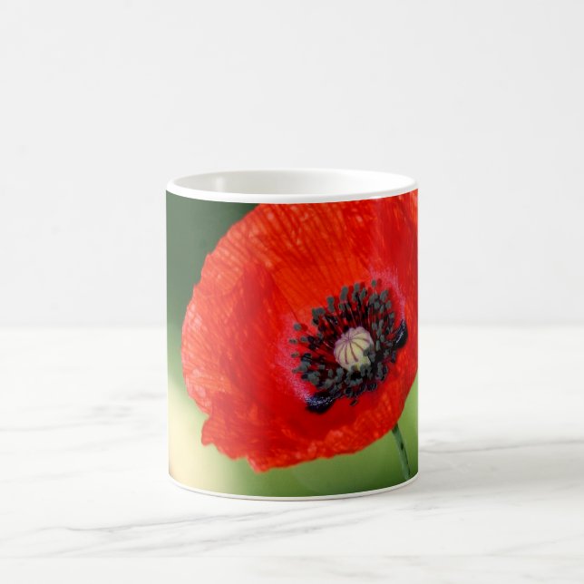 Red Poppy Seed Mug (Center)