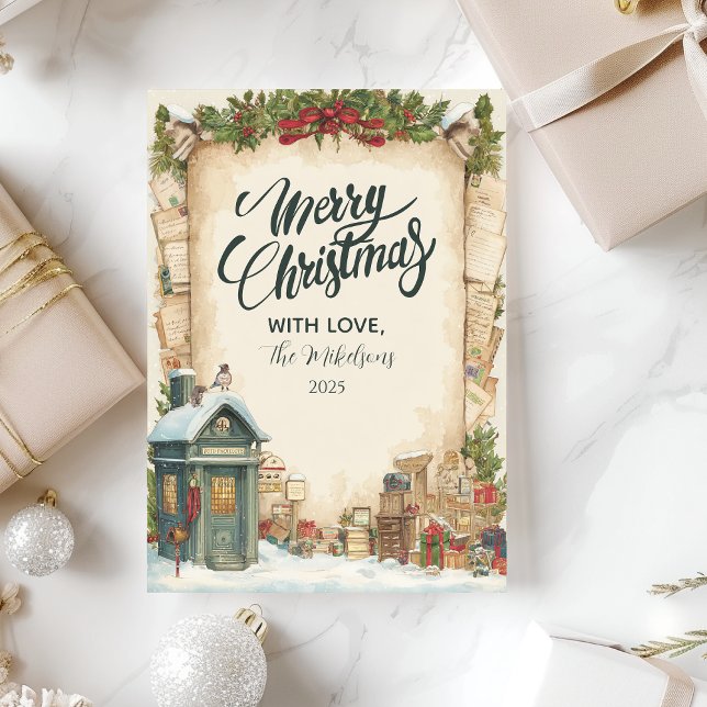 Red Postbox Winter Holiday (Creator Uploaded)