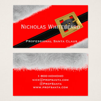 santa business cards