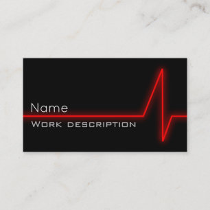Red Pulse Business Card