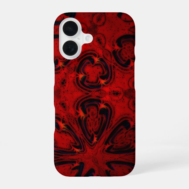 Red Punk Iphone Case (Back)