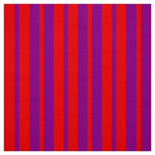 Red Purple Stylish Stripes Pattern Design  Fabric