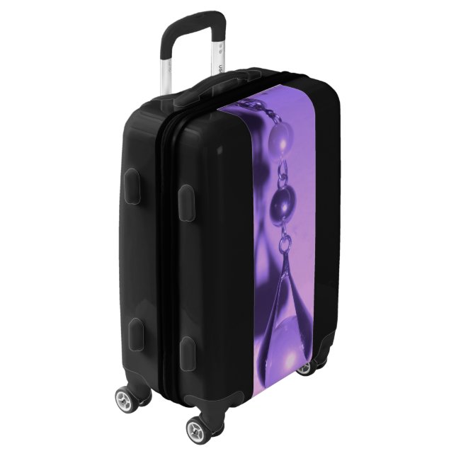 Red/Purple Tear Luggage (Rotated Left)