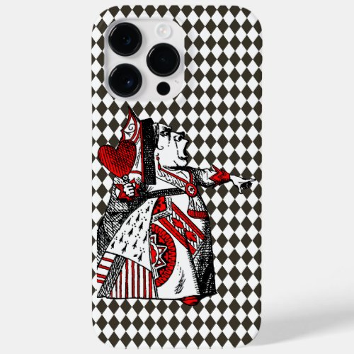 Red Queen of Hearts Alice In Wonderland Phone Case