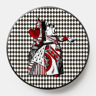 Red Queen of Hearts Alice In Wonderland PopSocket