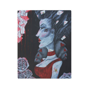 Red Queen Of Hearts Alice Wonderland Fantasy Art
