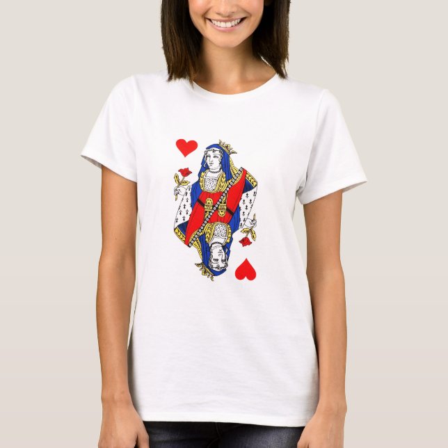 Red Queen of Hearts T-Shirt (Front)