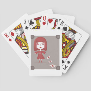Red Queen Poker Cards