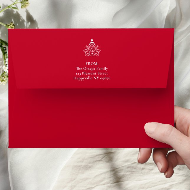 Red Quinceañera   Envelope (Creator Uploaded)