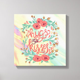 red quote reminder canvas print