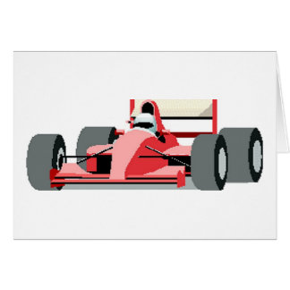 Red Race Car Cards