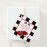 Red Race Car | Kids Birthday Party Favor Tags