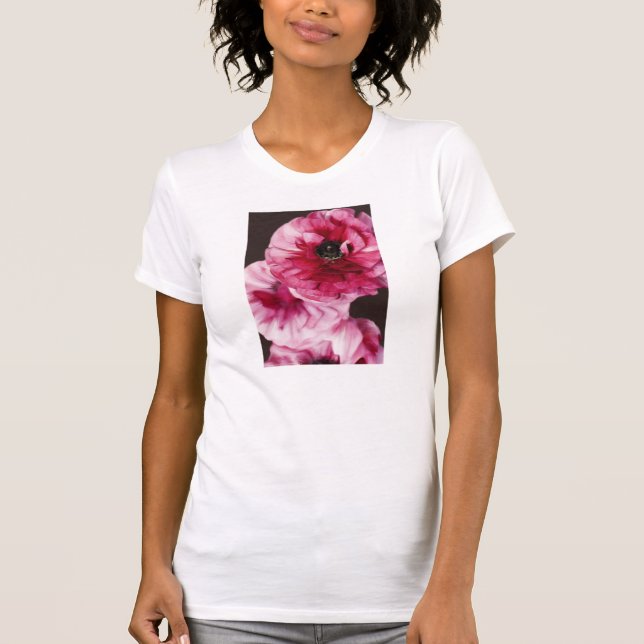 Red Ranunculus T-Shirt (Front)