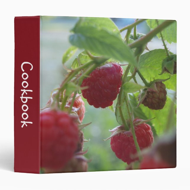 Red Raspberries Binder (Front/Spine)