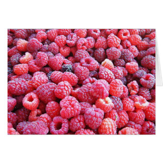 Red Raspberries ~ Fresh Produce Series Cards