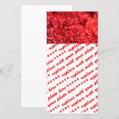 Red Red Carnations (Front/Back)