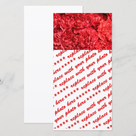 Red Red Carnations (Front/Back)