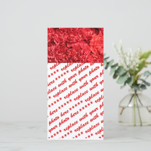 Red Red Carnations (Standing Front)