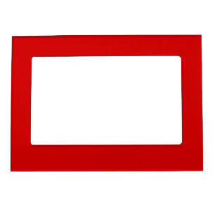Red-red, party red, solid color, magnetic frame