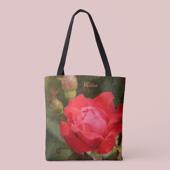 Red, Red Rose for Mother Tote Bag (Creator Uploaded)