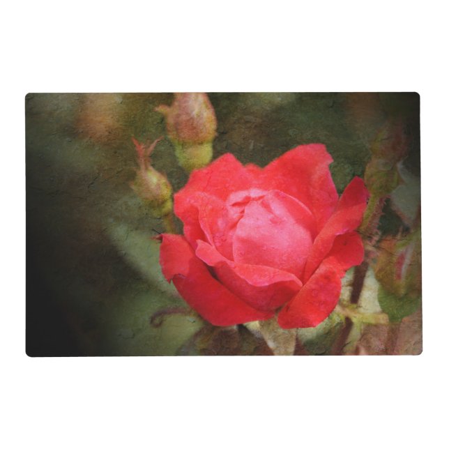 Red, Red Rose  Placemat (Front)