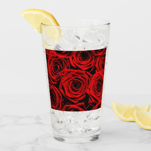 Red Red Roses Glass (Front Ice)