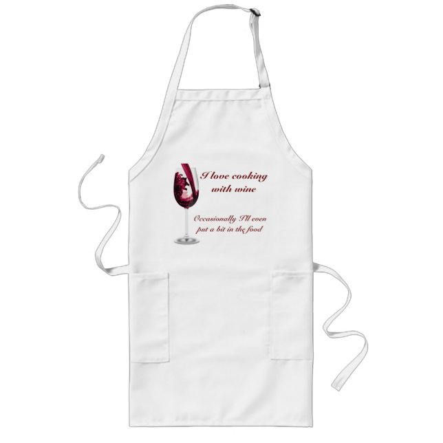 Red Red Wine - Long Apron (Front)
