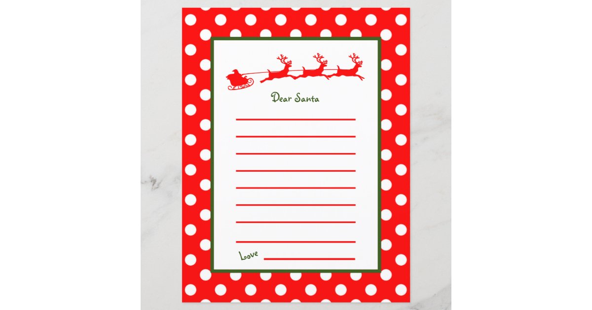 Dear Santa  Shade of Red Blog