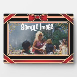 Red Ribbon Art Plaque