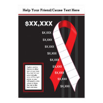 Red Ribbon as a Gage Poster