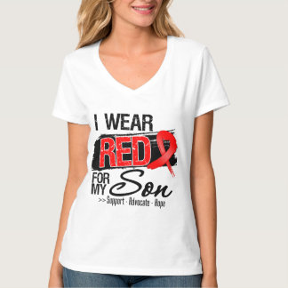 Red Ribbon Awareness - Son T-Shirt