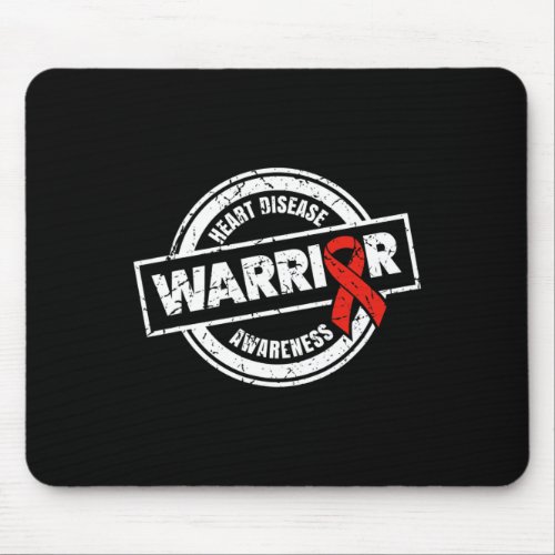 Red Ribbon Products Gifts Heart Disease Awareness  Mouse Pad