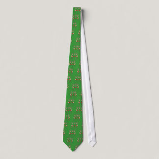 Red Ribbon Reindeer (Heart Disease & Stroke) Neck Tie