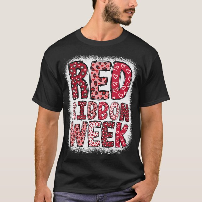 Red Ribbon Week T-Shirt (Front)