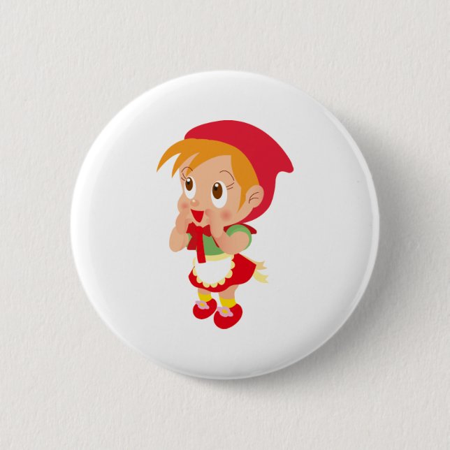 Red RIding Hood Button (Front)