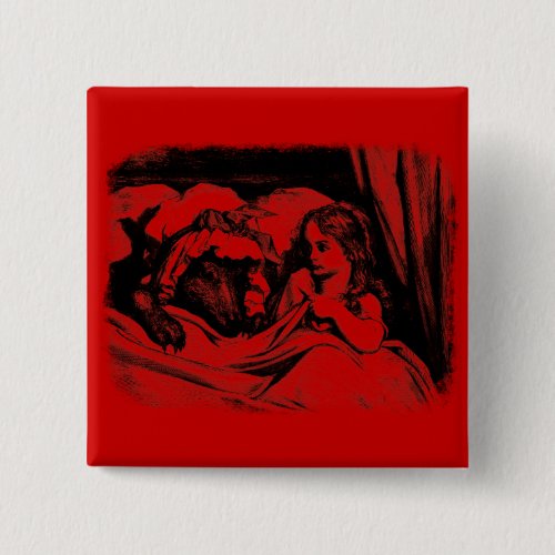 Red Riding Hood Button