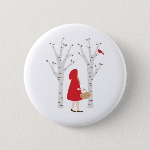Red Riding Hood Button
