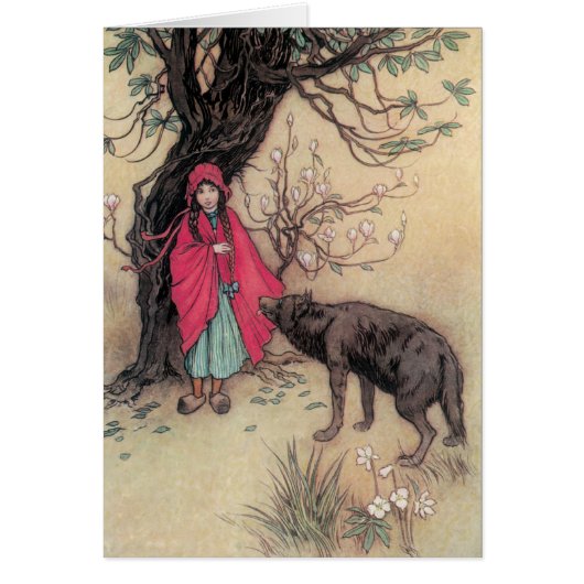 Red Riding Hood Cards (Front)
