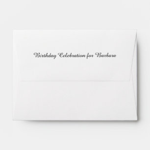 Red Riding Hood Fairy tale Birthday Party Envelope