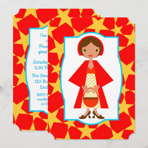 Red Riding Hood Invitation