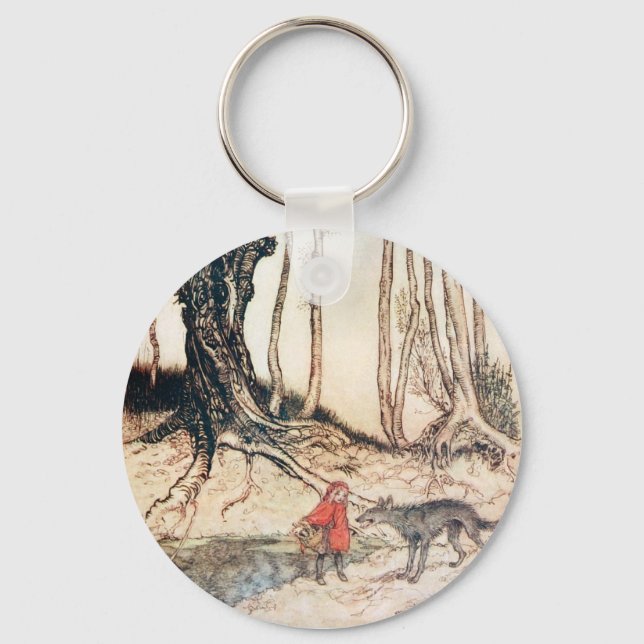 Red Riding Hood Keychain (Front)