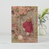 Red Riding Hood Knocks on the Door (Standing Front)