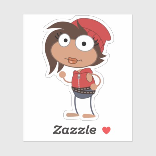 Red Riding Hood Sticker